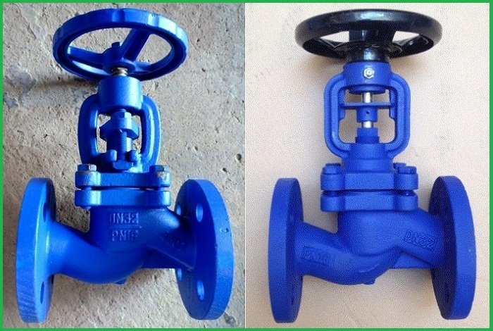 Van cầu hơi chữ ngã 