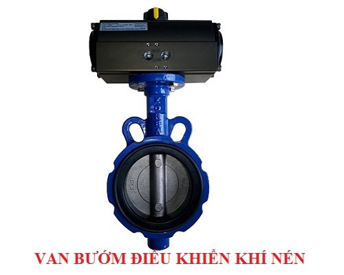 Van bướm điều khiển khí nén