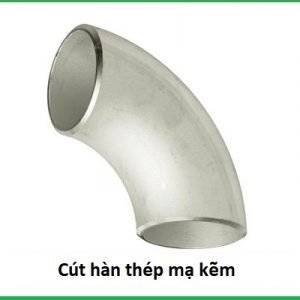 cút hàn thép mạ kẽm