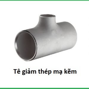 tê giảm thép mạ kẽm