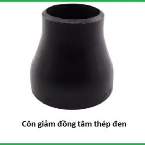 Côn giảm đồng tâm thép đen