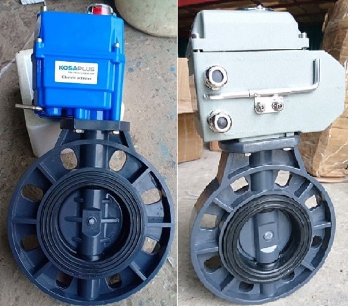 Van bướm nhựa điều khiển điện