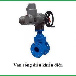 Van cổng điều khiển điện