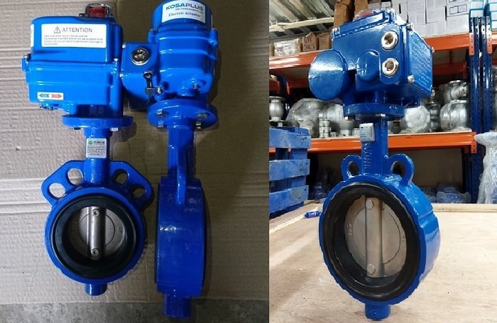 Van bướm điều khiển điện Hàn Quốc
