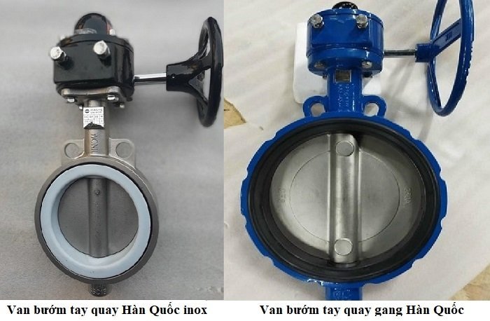 Van bướm tay quay Hàn Quốc Wonil