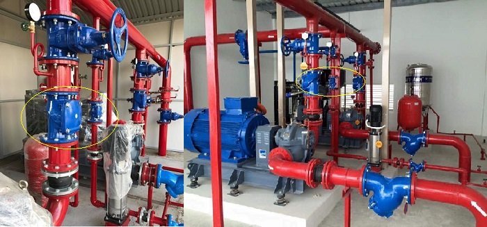 Ứng dụng van một chiều lá lật AUT Malaysia trên hệ thống đường ống