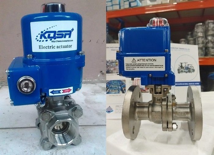 Van bi inox điều khiển điện Kosaplus