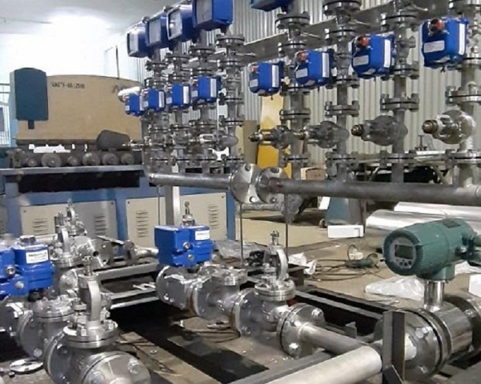 Ứng dụng van bi mặt bích inox