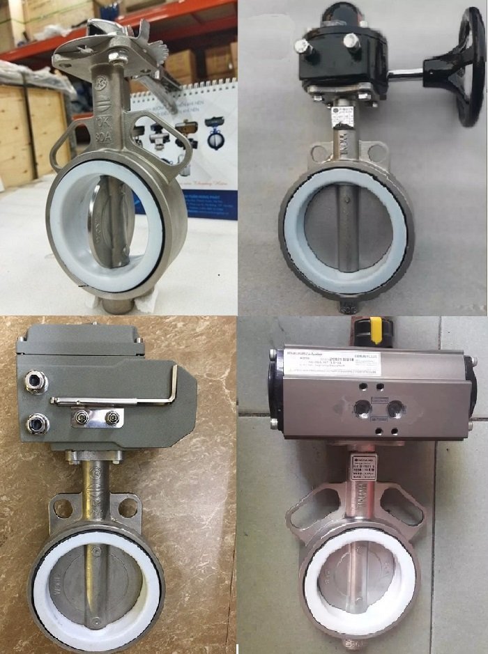 Van bướm inox hàn quốc wonil