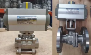 Van bi điều khiển khí nén ON/OFF DN100 