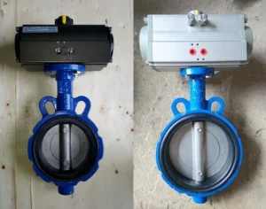 van bướm điều khiển khí nén ON/OFF DN50